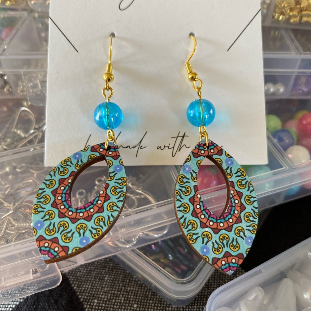 Custom made earrings